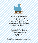 Blue Duck Invitation